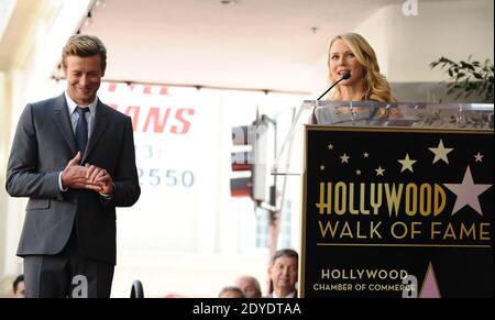 Naomi Watts assiste à la cérémonie où Simon Baker est honoré d'une étoile sur le Hollywood Walk of Fame le 14 février 2013 à Los Angeles, Californie. Photo de Lionel Hahn/ABACAPRESS.COM Banque D'Images