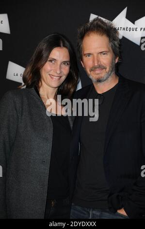 Geraldine Pailhas et Christopher Thompson arrivent à l'exposition rendant hommage à Maurice Pialat en tant que réalisateur et peintre, qui s'est tenue à la Cinémathèque française, à Paris, en France, le 18 février 2013. Photo de Mireille Ampilhac/ABACAPRESS.COM Banque D'Images