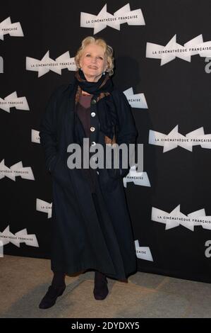 Marie-Christine Barrault en arrivant à l'exposition rendant hommage à Maurice Pialat en tant que réalisateur et peintre, qui s'est tenue à la Cinémathèque française, à Paris, en France, le 18 février 2013. Photo de Mireille Ampilhac/ABACAPRESS.COM Banque D'Images