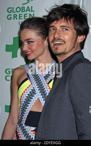 Miranda Kerr, Orlando Bloom, Global Green 10e fête annuelle pré-Oscar des États-Unis à l'Avalon à Hollywood, Los Angeles, CA, États-Unis le 20 février 2013 (en photo : Miranda Kerr, Orlando Bloom) photo de Baxter/ABACAPRESS.COM Banque D'Images