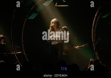 Lou Doillon se produit en direct au Trianon à Paris, en France, le 2013 février. Photo de Felix de Malleray/ABACAPRESS.COM Banque D'Images