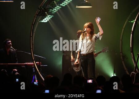 Lou Doillon se produit en direct au Trianon à Paris, en France, le 2013 février. Photo de Felix de Malleray/ABACAPRESS.COM Banque D'Images