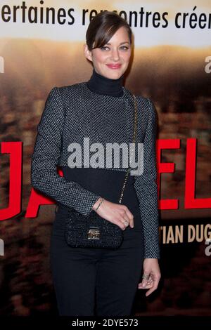 Marion Cotillard participe à la première « Jappeloup » au cinéma Grand Rex à Paris, France, le 26 février 2013. Photo d'Aurore Marechal/ABACAPRESS.COM Banque D'Images