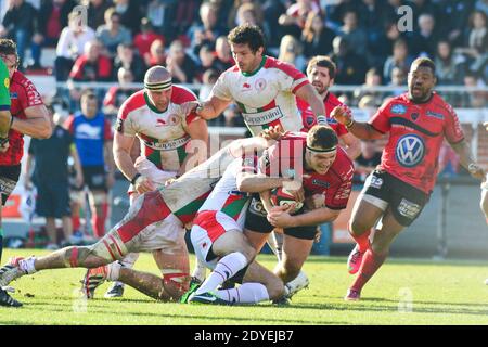 Jean-Charles Orioli du RCT lors du match de rugby Top 14 français, RC Toulon vs Biarritz Olympique au stade Mayol de Toulon, France, le 9 mars 2013. Photo de Felix/Golesi/ABACAPRESS.COM Banque D'Images