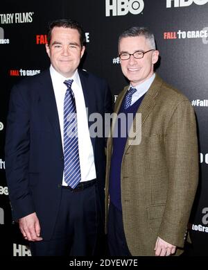 Mark O'Donnell et Jim McGreevey assistent à la première documentaire « Fall to Grace » de HBO au Warner Center à New York City, NY, USA, le 21 mars 2013. Photo de Donna Ward/ABACAPRESS.COM Banque D'Images