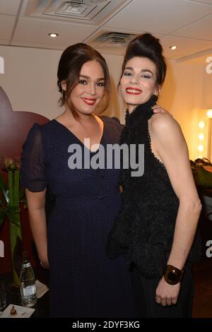 Lola Dewaere et Sophie Carrier à l'enregistrement de vivre Dimanche le 13 mars 2013 à Paris, France. Photo de Max Colin/ABACAPRESS.COM Banque D'Images