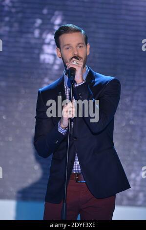 M Pokora à l'enregistrement du vivre Dimanche le 27 mars 2013 à Paris, France. Photo de Max Colin/ABACAPRESS.COM Banque D'Images