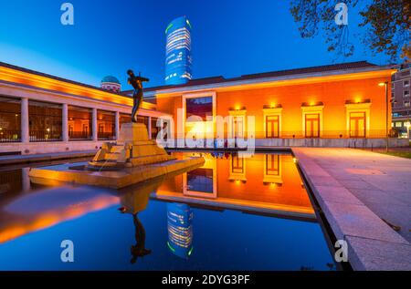 Musée des Beaux-Arts de Bilbao, Bilbao, pays basque, Espagne, Europe Banque D'Images