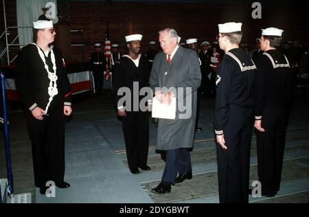 Lawrence A. Smith, président de Lockheed Marine Systems Group. Banque D'Images