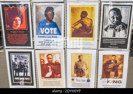 Birmingham Alabama, Junetdeth Celebration Emancipation Day Kelly Ingram Park, solde affiche historique, Banque D'Images