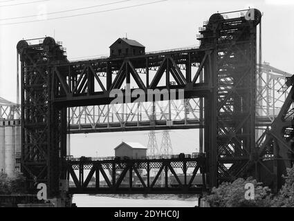 Lake Shore et Michigan Southern Railway Bridge no 6. Banque D'Images