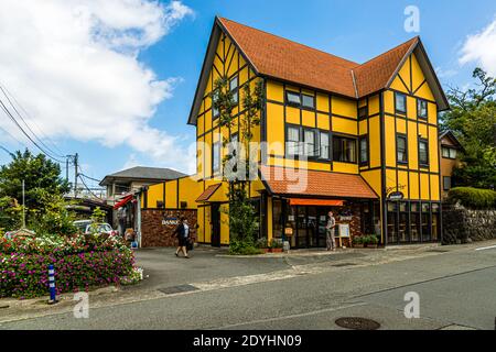 Boulangerie allemande Danke à Izunokunununi, Japon Banque D'Images