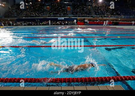 Atmosphère pendant les Championnats de natation français 2013, à la piscine de Bréquigny à Rennes, France, le 13 avril 2013. Photo de Julien Ermine/ABACAPRESS.COM Banque D'Images