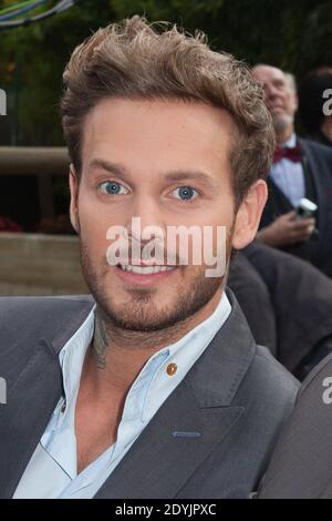 Matt Pokora arrive pour l'enregistrement de l'émission de télévision 'champs-Elysées' qui s'est tenue au Studio Gabriel à Paris, France, le 3 mai 2013. Photo de Audrey Poree/ABACAPRESS.COM Banque D'Images