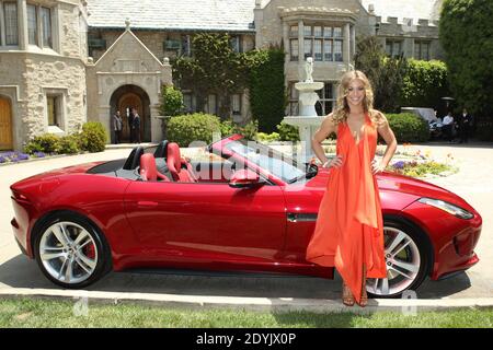 Nikki Leigh, déjeuner Playmate de l'année 2013 de Playboy au Playboy Mansion à Holmby Hills, Los Angeles, CA, États-Unis, 9 mai 2013 (photo : Nikki Leigh). Photo de Baxter/ABACAPRESS.COM Banque D'Images