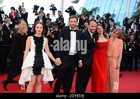 Sara Forestier arrive pour la projection du film 'le passe' au Palais des Festivals dans le cadre du 66e Festival de Cannes, France, le 17 mai 2013. Photo de Nicolas Briquet/ABACAPRESS.COM Banque D'Images