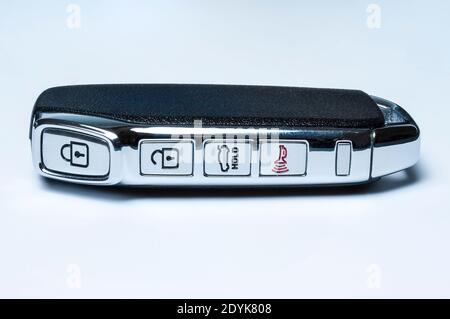 Télécommande de télédéverrouillage SmartKey Kia forte GT. Banque D'Images