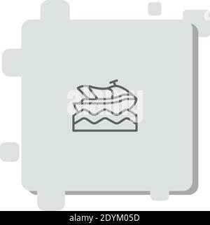 icône de vecteur jetski illustration moderne de vecteur simple Illustration de Vecteur