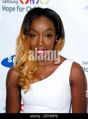 Estelle participe au 12ème Gala annuel Samsung Hope for Children à Cipriani Wall Street à New York City, NY, Etats-Unis, le 11 juin 2013. Photo de Donna Ward/ABACAPRESS.COM Banque D'Images