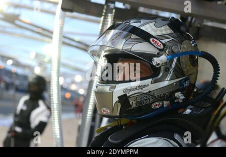 L'acteur AMÉRICAIN Patrick Dempsey de Dempsey DelPiero-Proton Porsche 911 GT3 RSR lors de la course des 24 heures du Mans, en France, le 22 juin 2013. Photo de Guy Durand/ABACAPRESS.COM Banque D'Images