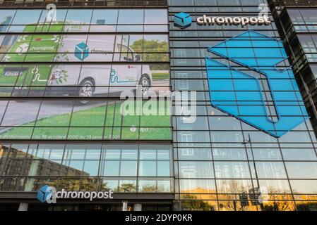 SIÈGE DE CHRONOPOST À PARIS Banque D'Images