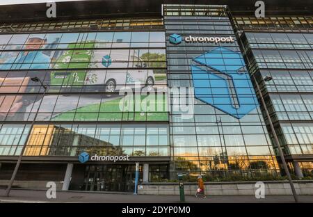 SIÈGE DE CHRONOPOST À PARIS Banque D'Images