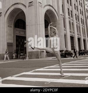 La danse de la ville Banque D'Images