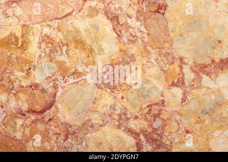 Fond de texture en pierre de marbre jaune, très détaillé Banque D'Images