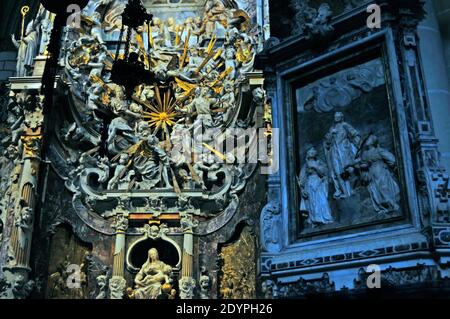 Cathédrale primate de Sainte Marie de Tolède, Tolède, Espagne Banque D'Images