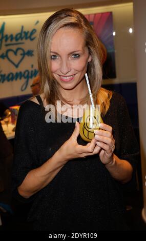 Exclusif. Anne Denis assistait à la présentation de l'artiste français du graffiti André 'bouteille Orangina conçue par Andre' lors d'une fête organisée à 'Colette' à Paris, France, le 01 juillet 2013. Photo de Jerome Domine/ABACAPRESS.COM Banque D'Images