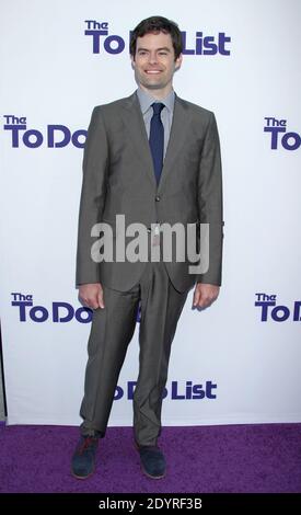 Bill Hader, CBS films première pour la liste des activités au Regency Bruin Theatre de Westwood, Los Angeles, CA, Etats-Unis. 23 juillet 2013 (photo : Bill Hader). Photo de Baxter/ABACAPRESS.COM Banque D'Images