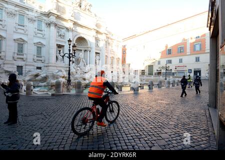 Roma, 27 diciembre 2020, ultimo giorno di zona rossa Banque D'Images