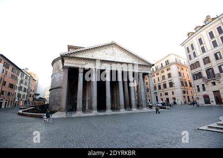 Roma, 27 diciembre 2020, ultimo giorno di zona rossa Banque D'Images