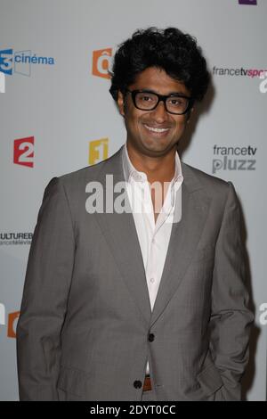 Sébastien Folin participe à la conférence de presse annuelle des télévisions de France qui s'est tenue au Palais de Tokyo, à Paris, en France, le 28 août 2013. Photo de Jerome Domine/ABACAPRESS.COM Banque D'Images