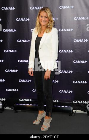 Astrid Bard participe à la fête Canal plus qui s'est tenue au Club électrique de Paris, France, le 28 août 2013. Photo d'Alban Wyters/ABACAPRESS.COM Banque D'Images