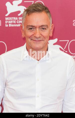 L'auteur canadien Michel Marc Bouchard assistait à la séance de photographie « Tom a la ferme » lors du 70e Festival international du film de Venise au Palazzo del Casino de Venise, en Italie, le 2 septembre 2013. Photo de Nicolas Genin/ABACAPRESS.COM Banque D'Images