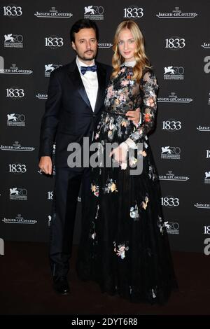 Matteo Riccobono et Eva Riccobono participant au dîner de gala organisé par Jaeger-LeCoultre pour célébrer son 180ème anniversaire au Teatro la Fenice lors du 70ème Festival International du film de Venise (Mostra), à Venise, en Italie, le 02 septembre 2013. Photo d'Aurore Marechal/ABACAPRESS.COM Banque D'Images