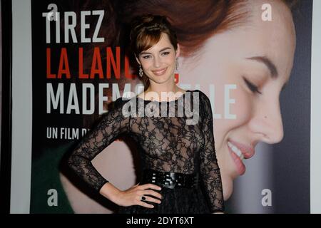 Louise Bourgoin assistera à la première de 'Tirez la langue Mademoiselle' au théâtre UGC Bercy à Paris, France, le 02 septembre 2013. Photo d'Alban Wyters/ABACAPRESS.COM Banque D'Images