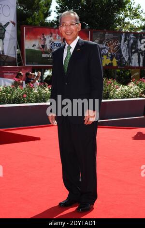 L'ambassadeur de Taïwan en Italie assistait à la première de 'Stray Dogs' (titre original: 'Jiaoyou') lors du 70e Festival International du film de Venise Mostra, sur l'île du Lido à Venise, Italie, le 05 septembre 2013. Photo d'Aurore Marechal/ABACAPRESS.COM Banque D'Images