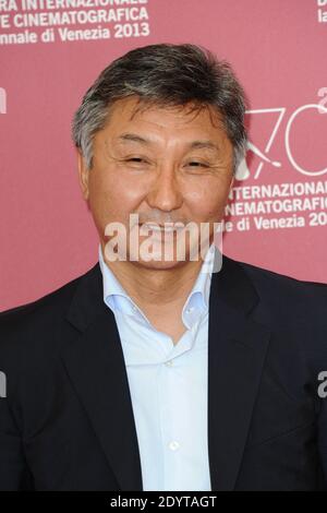 Le directeur, seric Aprymov, assistait à la séance photo de 'Little Brother' (titre original: 'Bauyr') lors du 70e Festival International du film de Venise Mostra, sur l'île du Lido à Venise, en Italie, le 05 septembre 2013. Photo d'Aurore Marechal/ABACAPRESS.COM Banque D'Images