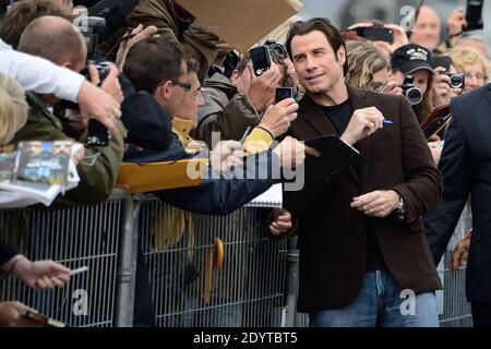 John Travolta lors d'un hommage pour sa carrière dans le cinéma lors du 39e Festival du film américain de Deauville à Deauville, France, le 6 septembre 2013. Photo de Nicolas Briquet/ABACAPRESS.COM Banque D'Images