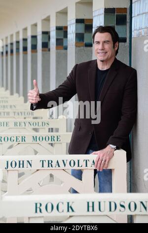 John Travolta lors d'un hommage pour sa carrière dans le cinéma lors du 39e Festival du film américain de Deauville à Deauville, France, le 6 septembre 2013. Photo de Nicolas Briquet/ABACAPRESS.COM Banque D'Images