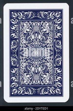 Cartes à jouer de Joker suit isolé sur fond noir - XXL de haute qualité. Banque D'Images