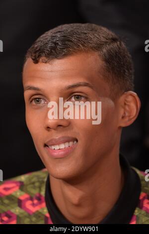 Paul Van Haver aka Stromae lors de l'enregistrement de l'émission Dimanche, Paris, France, 17 septembre 2013. Photo Max Colin/ABACAPRESS.COM Banque D'Images