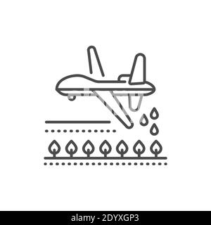 Icône de la ligne de couleur de la lutte antiparasitaire. Pictogramme pour page Web, application mobile, Promo. Illustration de Vecteur