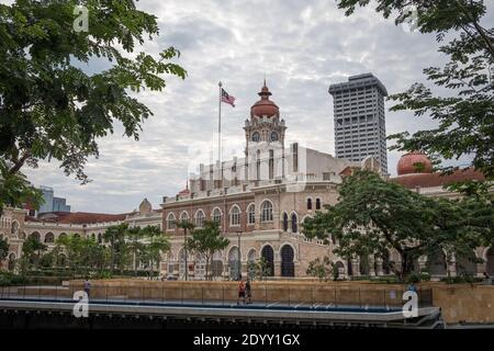 MALAISIE, KUALA LUMPUR, 06 JANVIER 2018 : vue du bâtiment Sultan Abdul Samad Banque D'Images