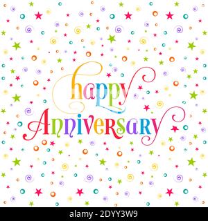 Illustration du vecteur Happy Anniversary Celebration. Illustration de Vecteur