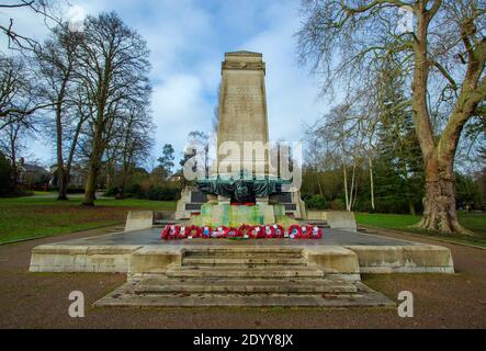 Le Cenotaph à Christchurch Park, Ipswich, Royaume-Uni Banque D'Images