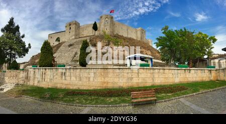Le château de Gaziantep, hamtab hantab 'appel' est aussi un musée de la guerre. En raison de la nouvelles fouilles, l'histoire du château remonte au bronz Banque D'Images