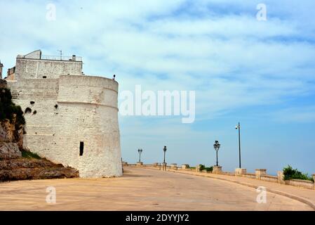 Village d'Ostuni, Puglia, Italie Banque D'Images